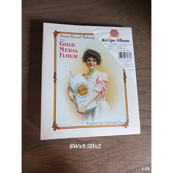 General Mills Gold Medal Flour Recipe Album - Picture 1 of 7
